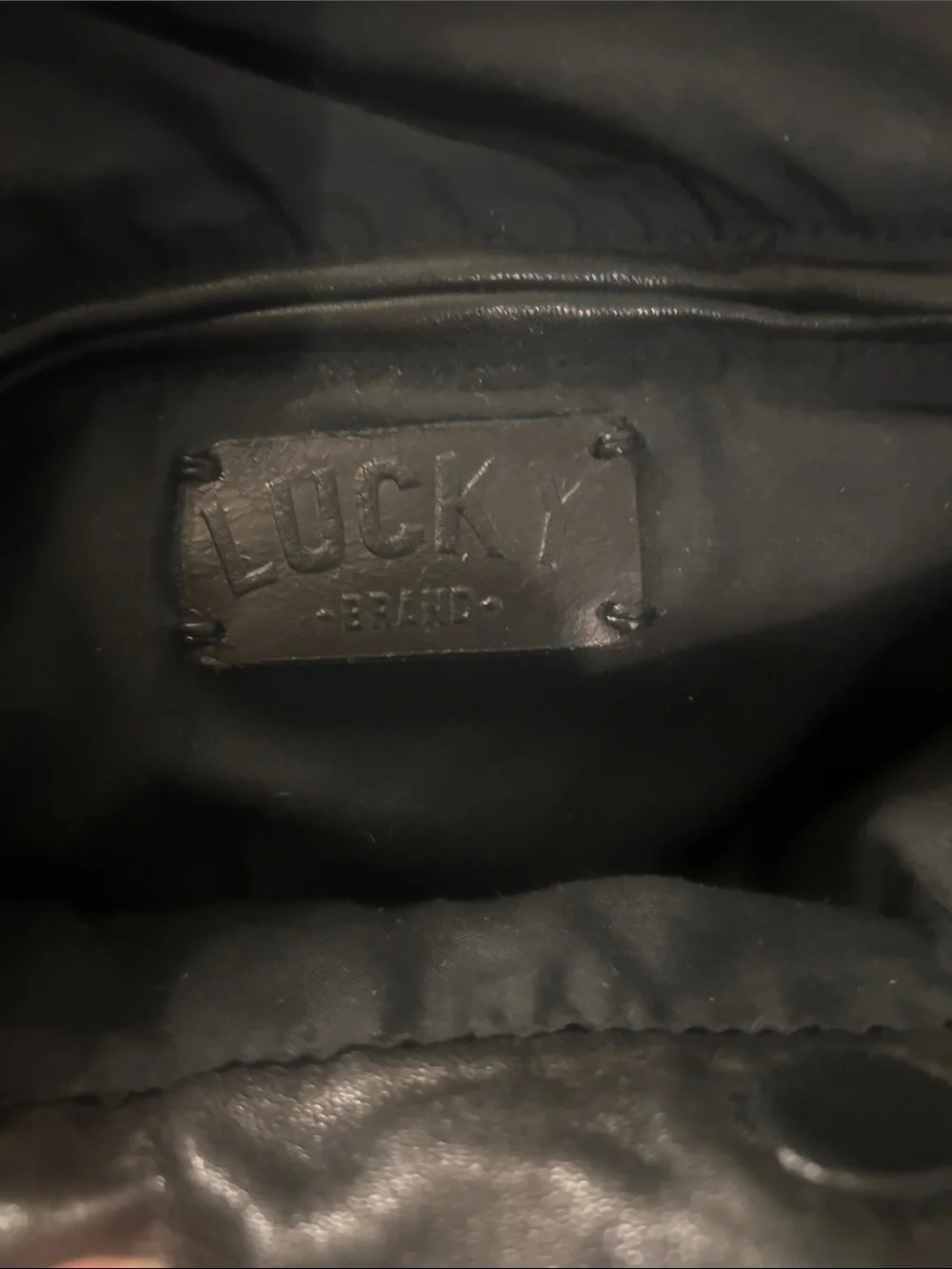 Lucky Brand Black Leather Men’s Bag - Classic Black